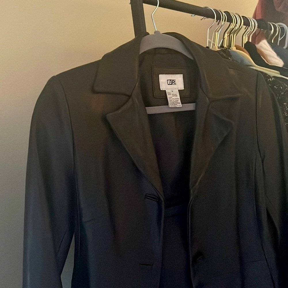 BP | Classic Leather Blazer